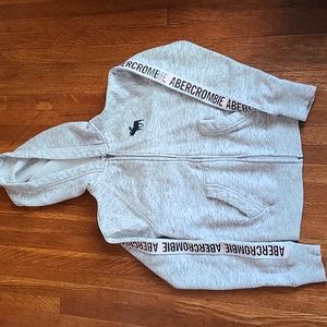 Girls Size 9/10 Abercrombie and Fitch zip up Sweatshirt